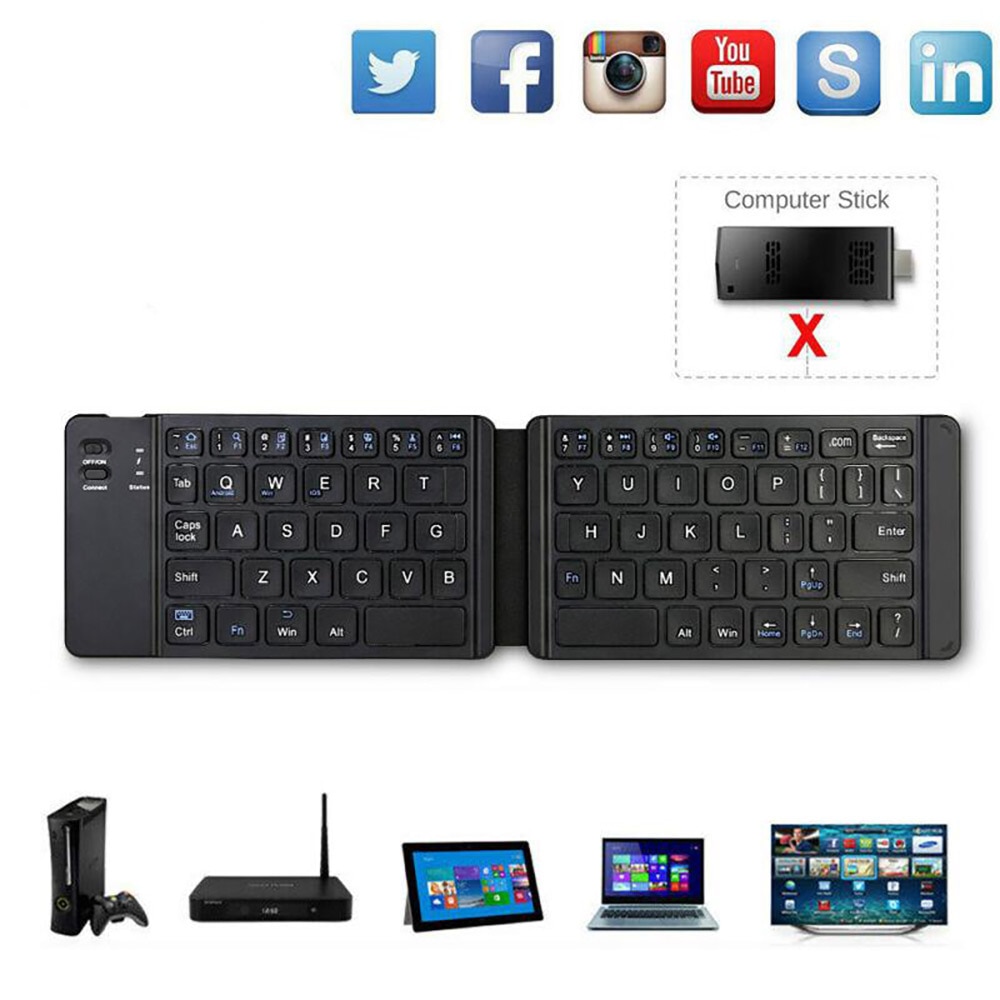 Foldable Keyboard Wireless Device Foldable Keyboard Wireless Device