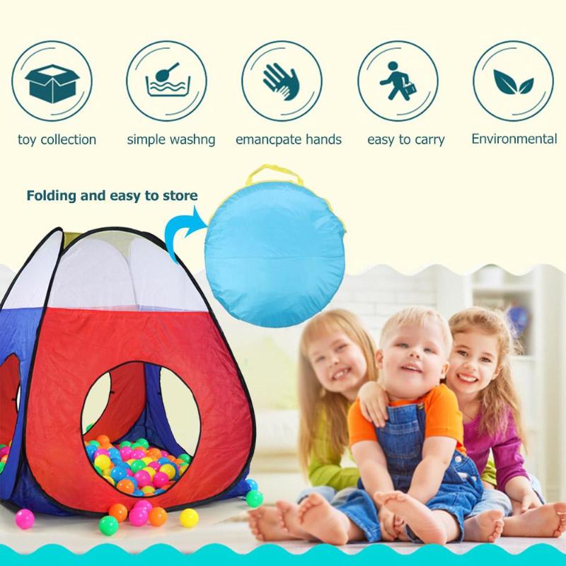 Foldable Kid's Play Tunnel Tent