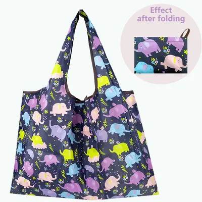 Foldable Large Reusable Shopping Bag