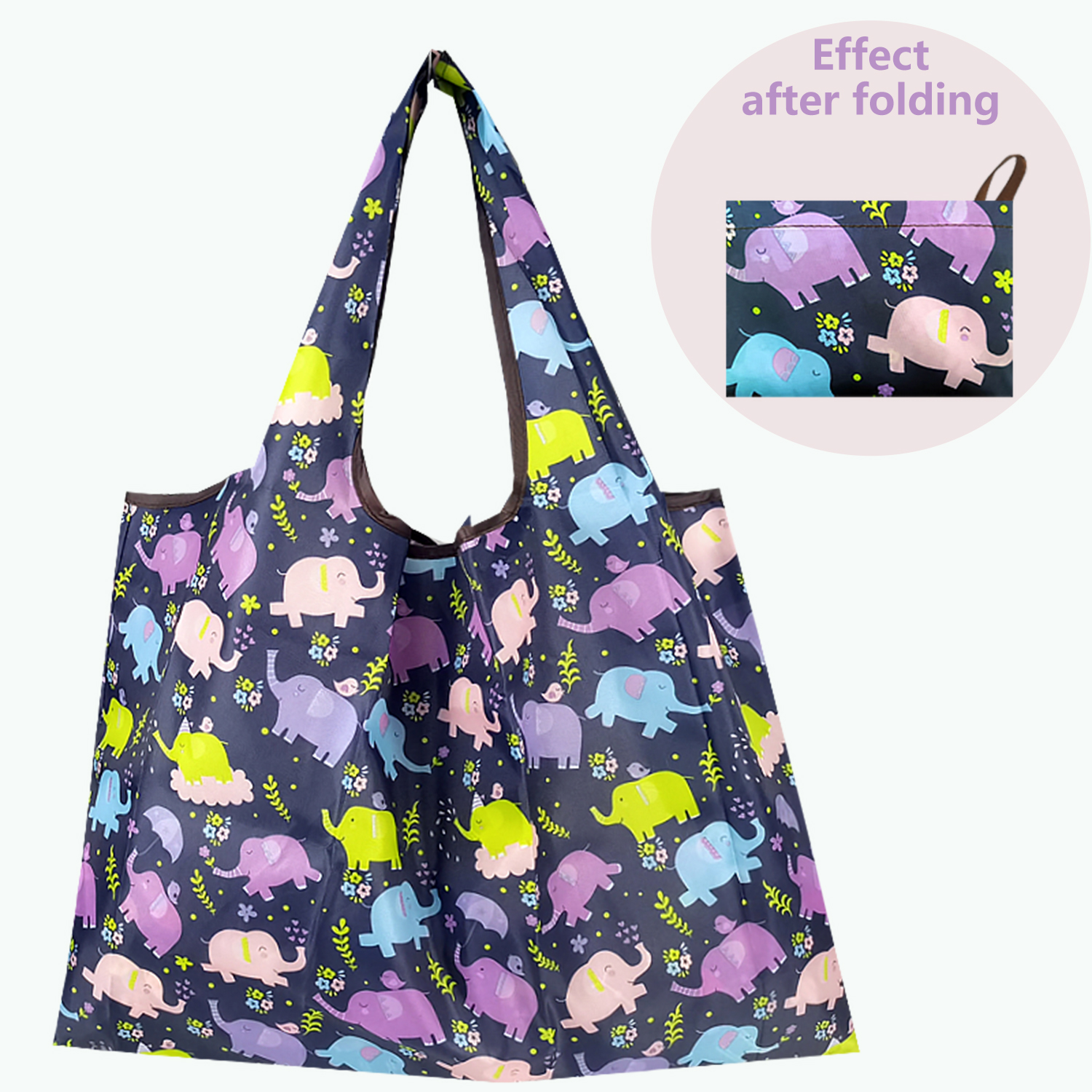 Foldable Large Reusable Shopping Bag