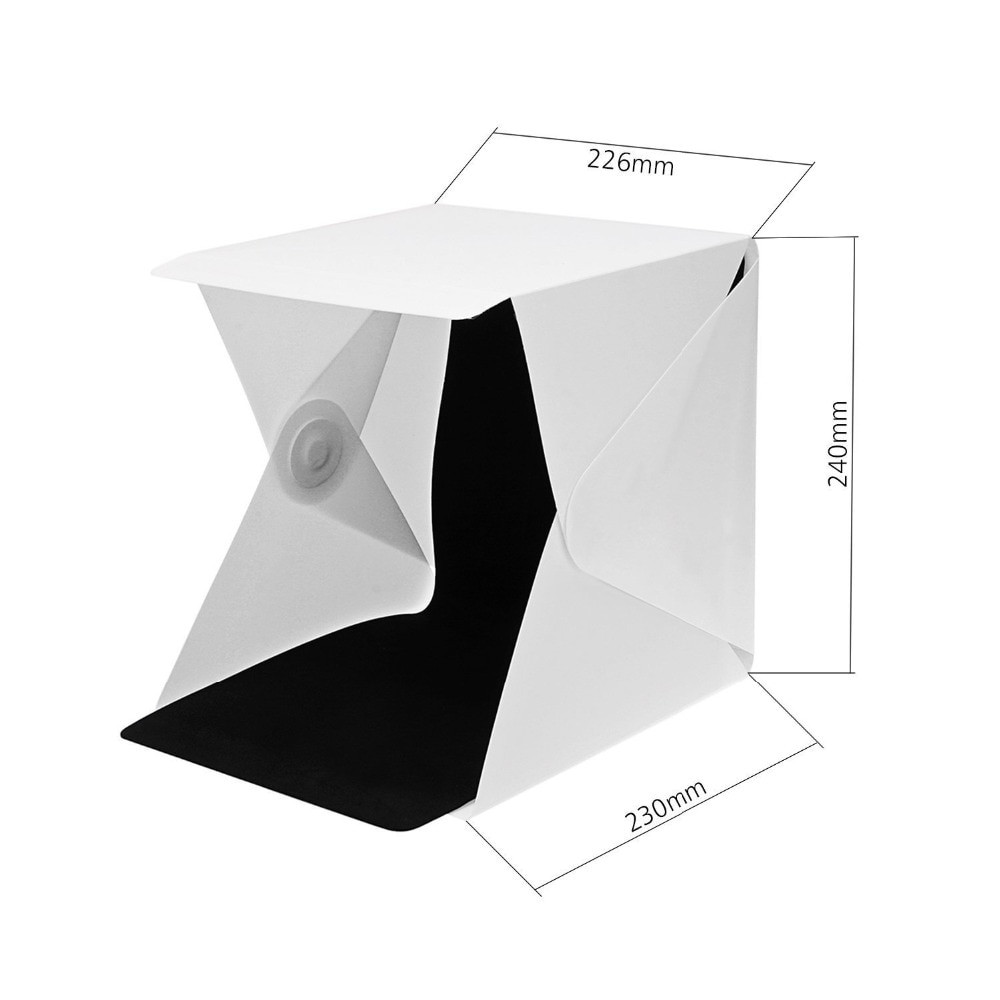 Foldable LED Light Photography Box