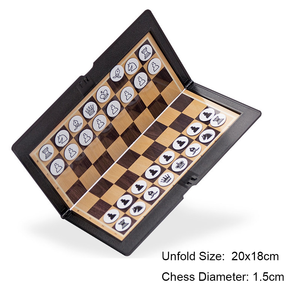 Foldable Magnetic Pocket Chess Set Foldable Magnetic Pocket Chess Set