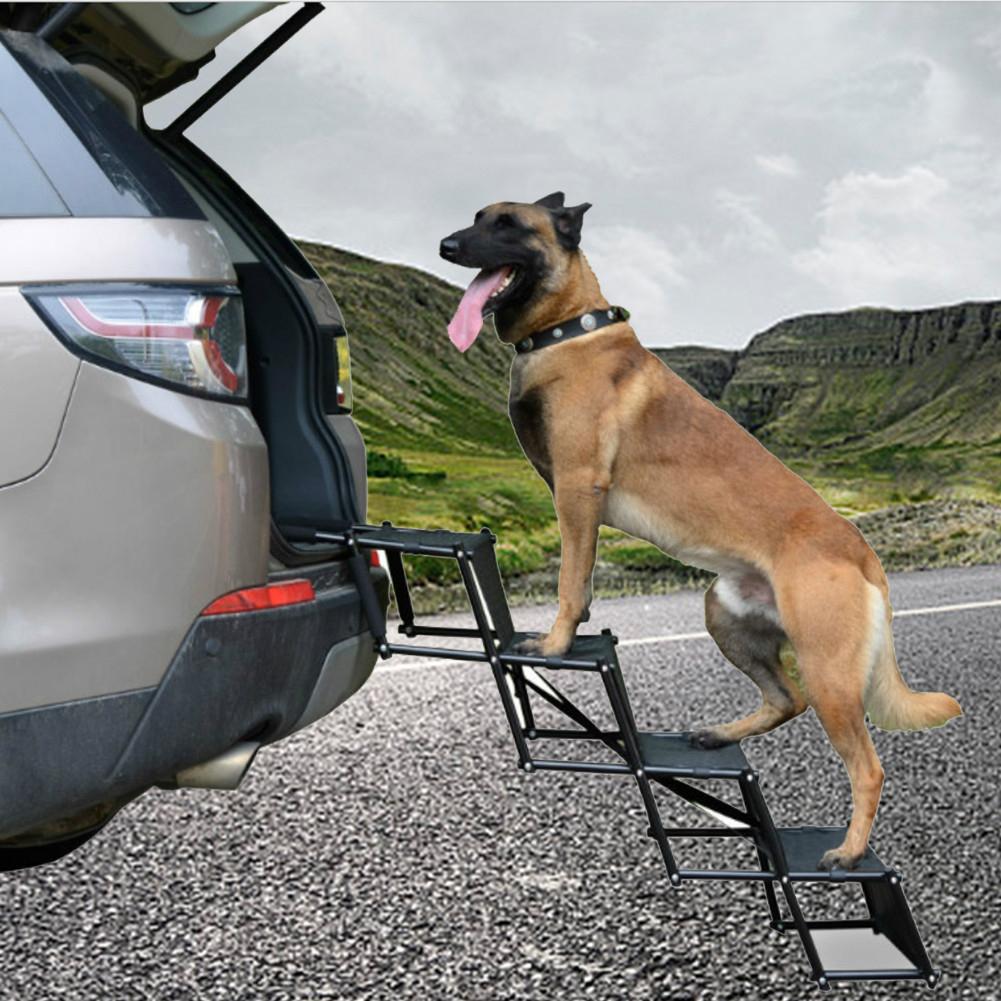 Foldable Metal Dog Car Stairs