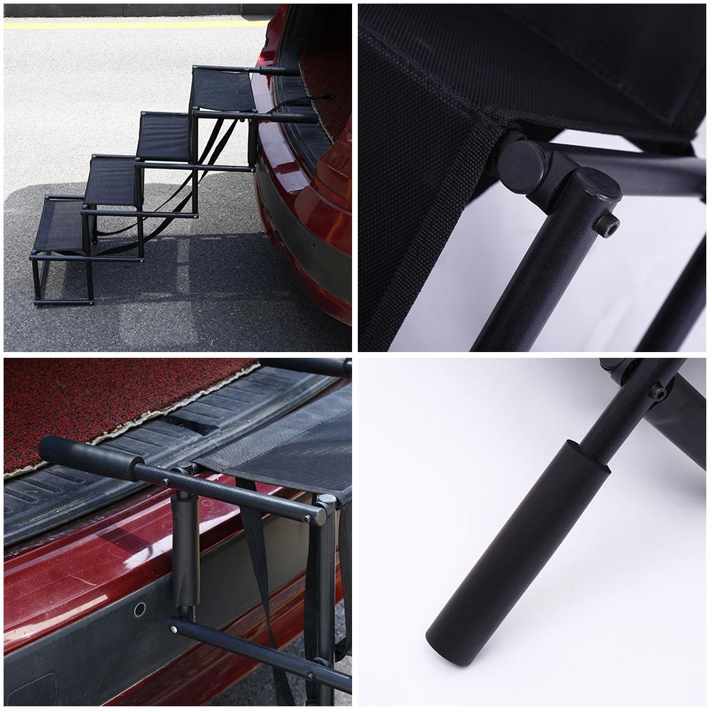 Foldable Metal Dog Car Stairs