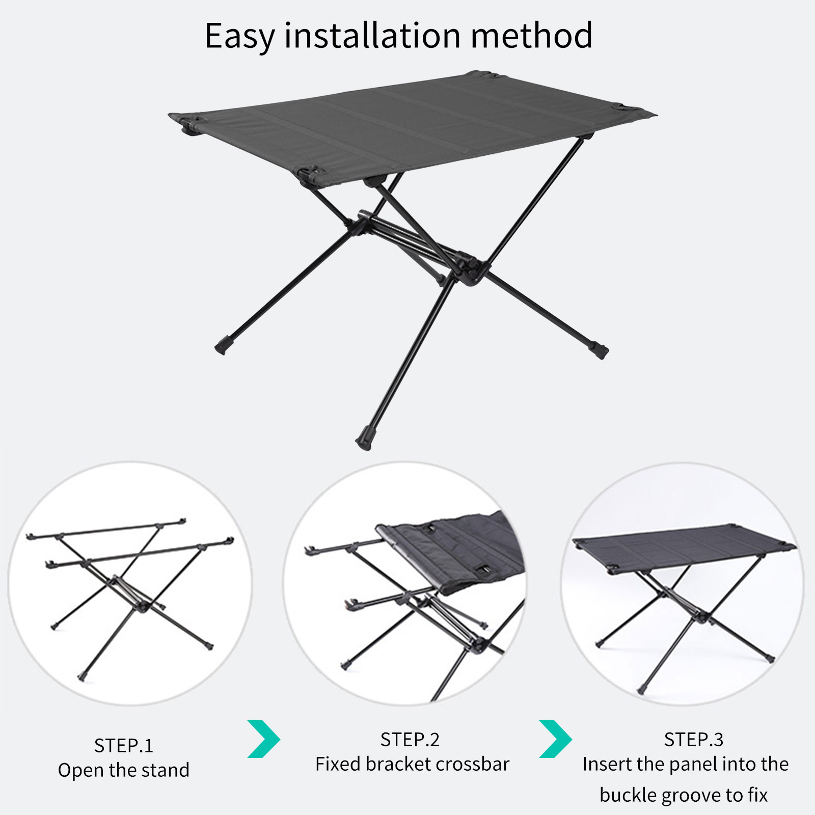 Foldable Mini Camping Table with Bag