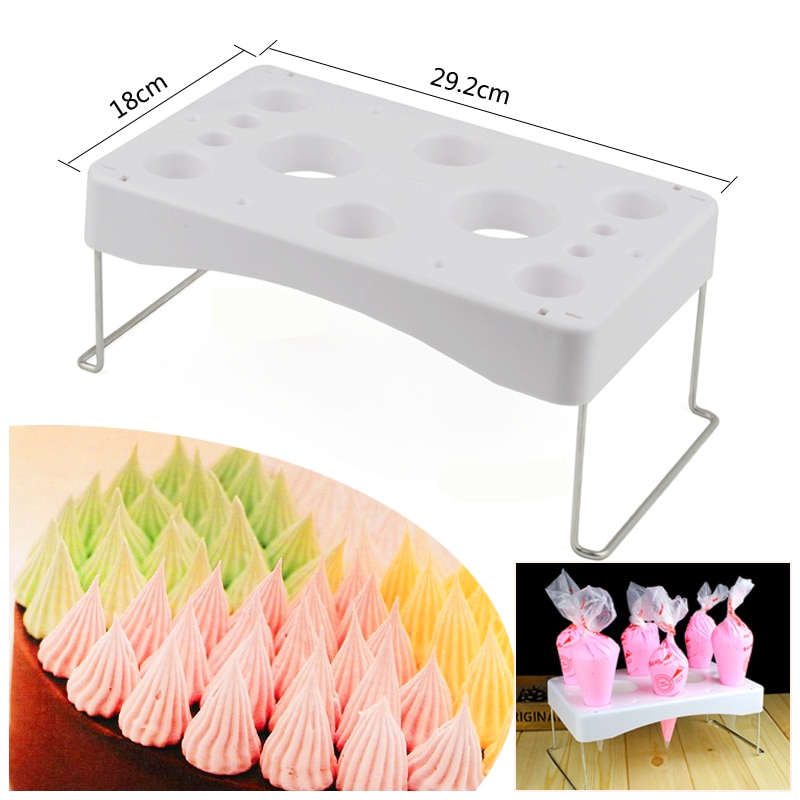 Foldable Multi Slot Piping Bag Holder Foldable Multi Slot Piping Bag Holder