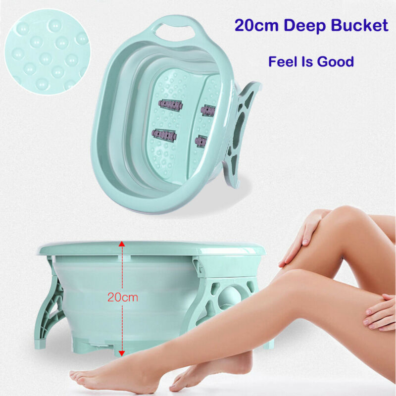 Foldable Pedicure Bucket with Massager Foldable Pedicure Bucket with Massager