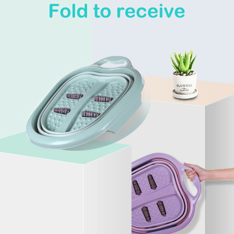 Foldable Pedicure Bucket with Massager Foldable Pedicure Bucket with Massager