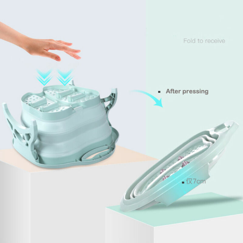 Foldable Pedicure Bucket with Massager Foldable Pedicure Bucket with Massager