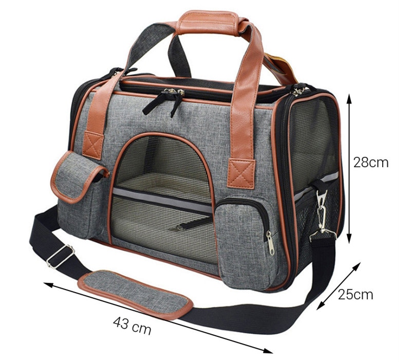 Foldable Pet Carrier For Traveling