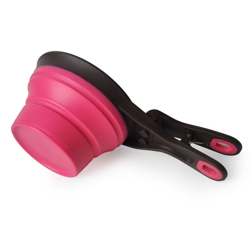 Foldable Pet Food Scooper with Clip Foldable Pet Food Scooper with Clip