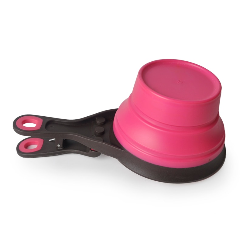Foldable Pet Food Scooper with Clip Foldable Pet Food Scooper with Clip