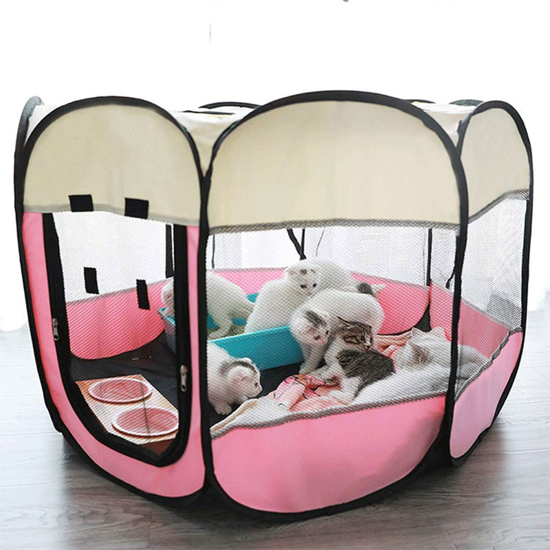 Foldable Pet Playpen Exercise Pen