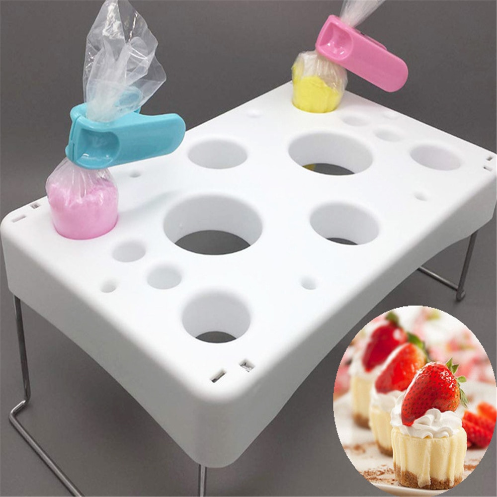 Foldable Plastic Pastry Bag Holder Foldable Plastic Pastry Bag Holder