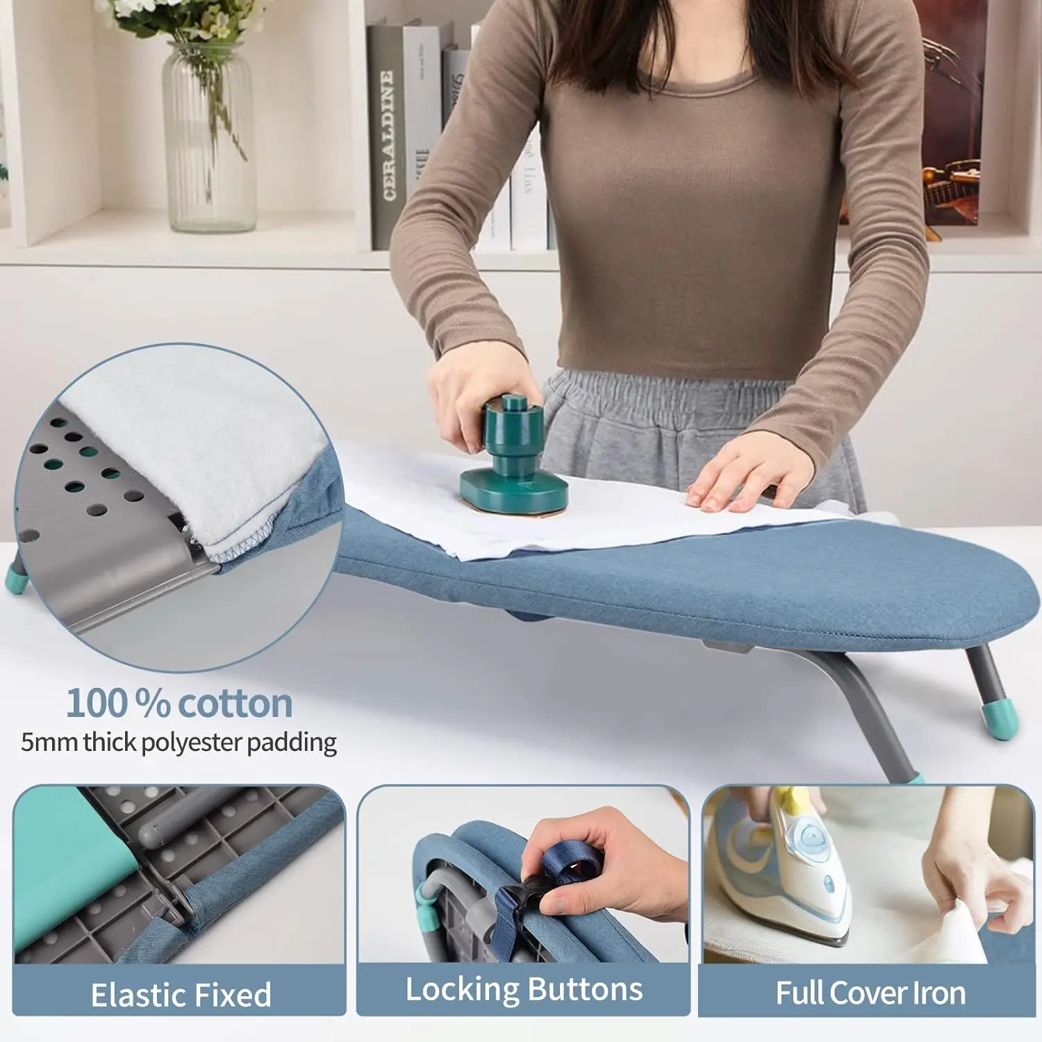 Foldable Portable Ironing Board