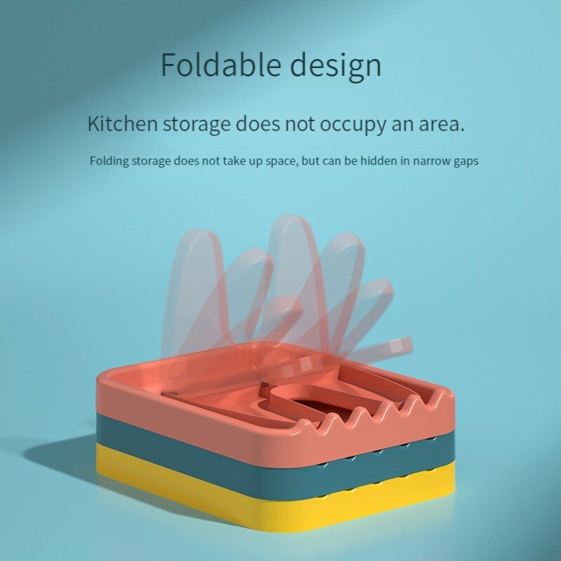 Foldable Pot Lid Rack Kitchen Spatula Holders Spoon Holder Multifunctional Foldable Plastic Tableware Storage Rack Foldable Pot Lid Rack Kitchen Spatula Holders Spoon Holder Multifunctional Foldable Plastic Tableware Storage Rack