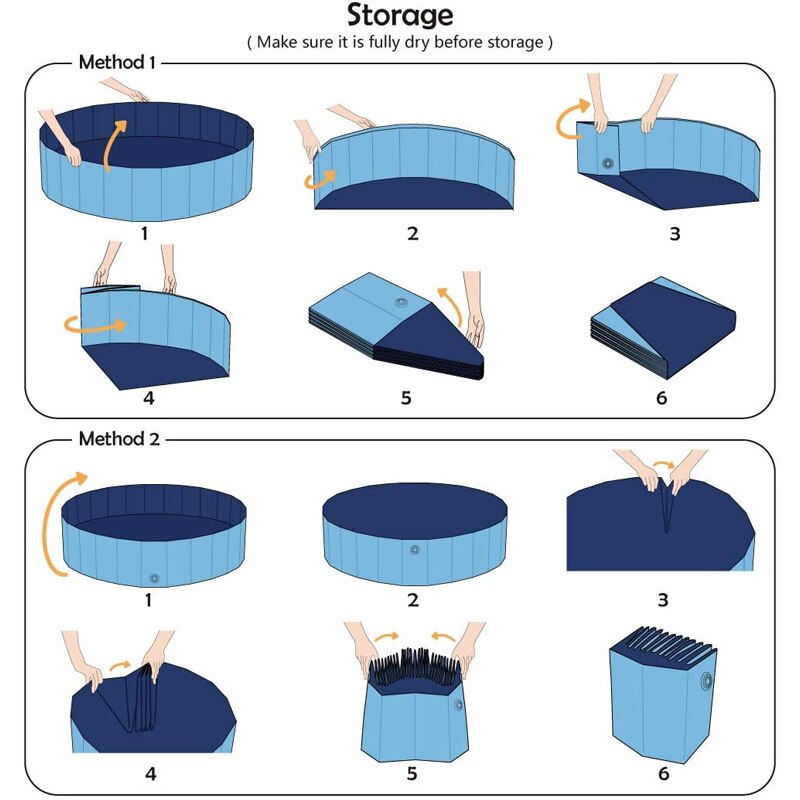Foldable PVC Portable Dog Pool
