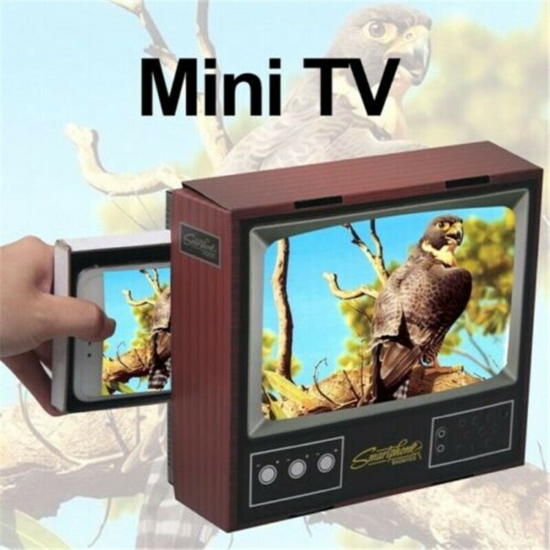 Foldable Retro TV Phone Magnifier Foldable Retro TV Phone Magnifier