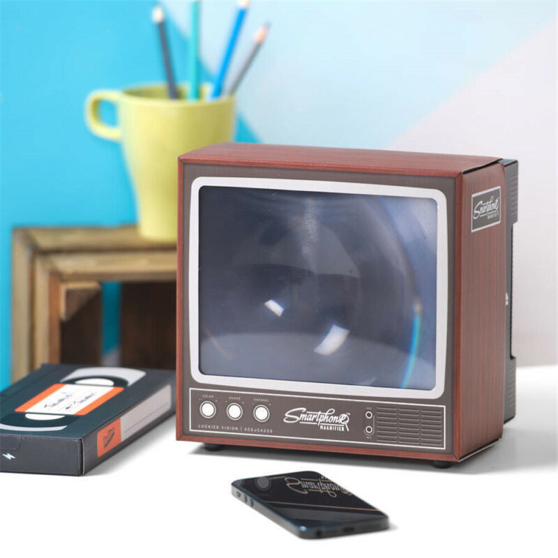 Foldable Retro TV Phone Magnifier Foldable Retro TV Phone Magnifier