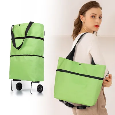 Foldable Rolling Shopping Bag Foldable Rolling Shopping Bag