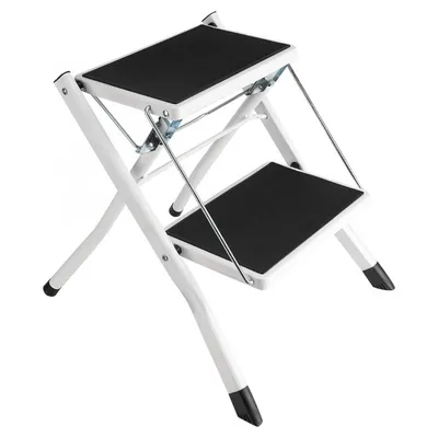 Foldable Safety 2 Step Ladder