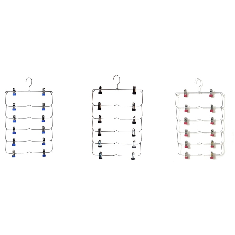Foldable Skirt Hanger 6 Layers
