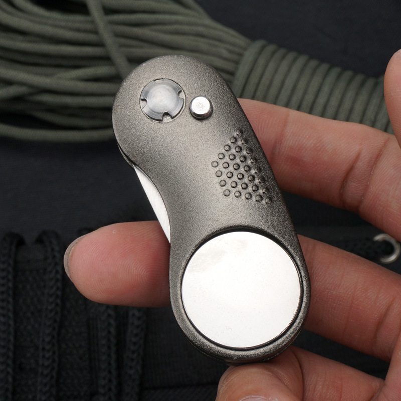 Foldable Stainless Steel Golf Divot Repair Tool Foldable Stainless Steel Golf Divot Repair Tool