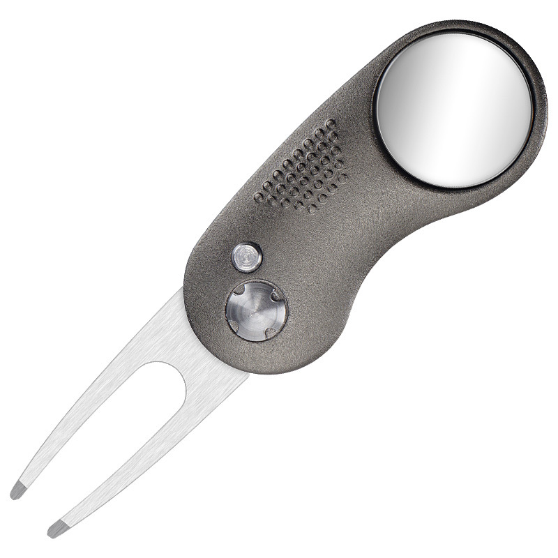 Foldable Stainless Steel Golf Divot Repair Tool Foldable Stainless Steel Golf Divot Repair Tool
