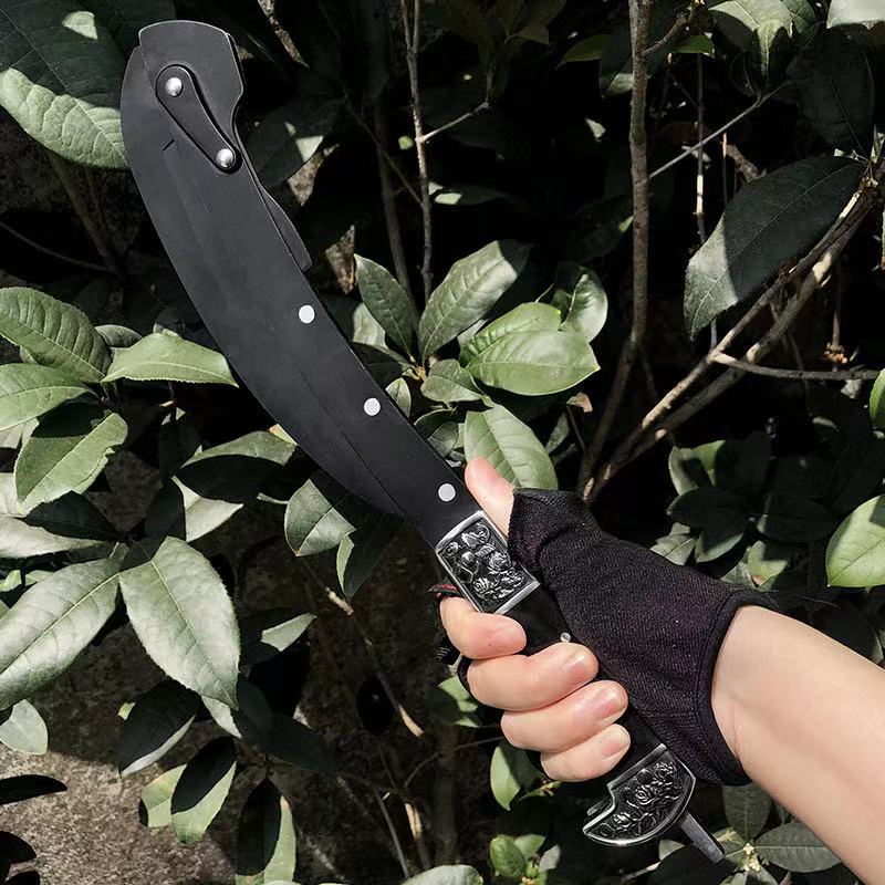 Foldable Stainless Steel Sickle Tool Foldable Stainless Steel Sickle Tool