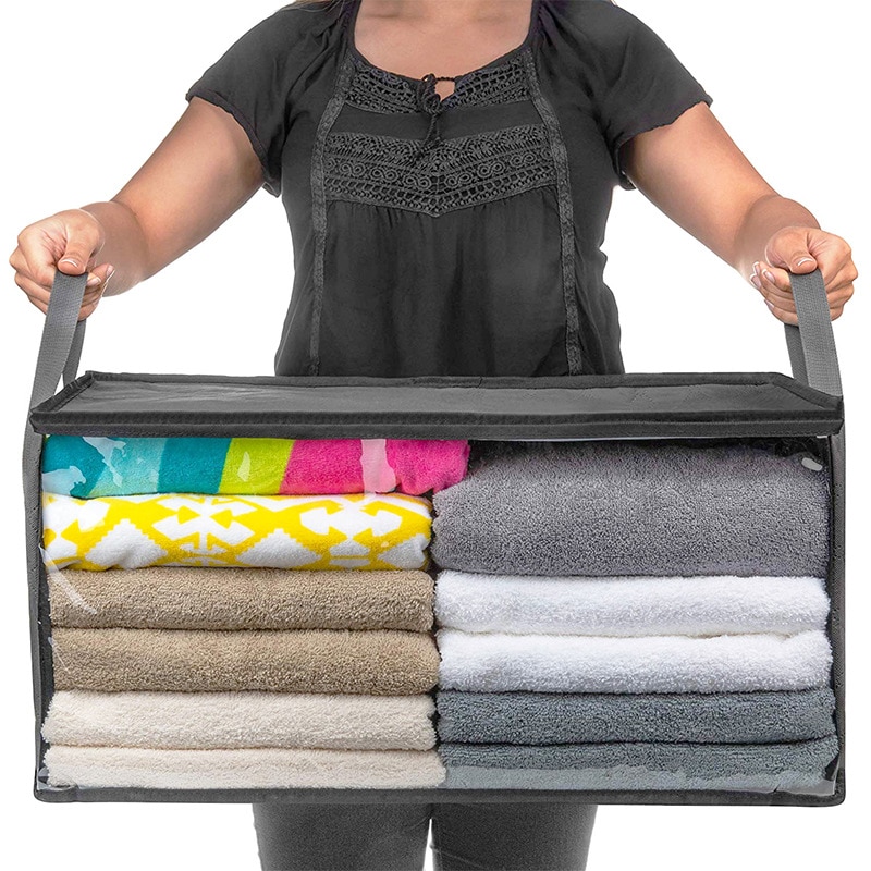 Foldable Storage Box Dustproof Organizer