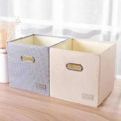 Foldable Storage Cube Bin