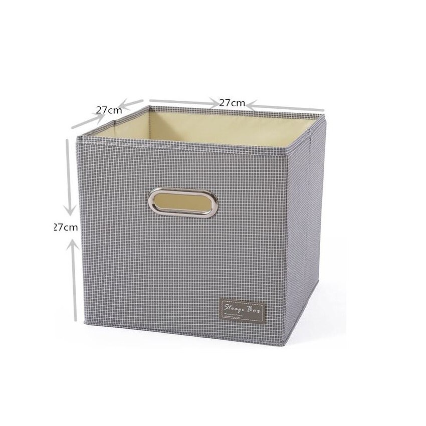 Foldable Storage Cube Bin