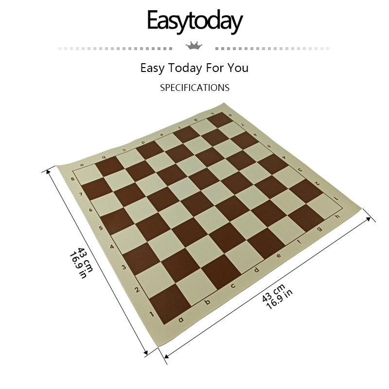 Foldable Synthetic Leather Chessboard Foldable Synthetic Leather Chessboard