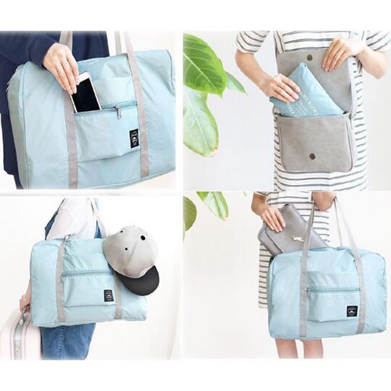 Foldable Travel Bag Nylon Luggage Bag Foldable Travel Bag Nylon Luggage Bag
