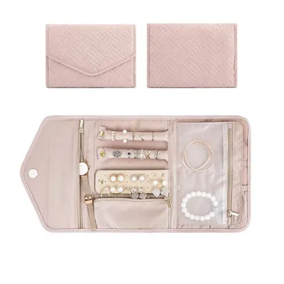 Foldable Traveling Jewelry Pouch Foldable Traveling Jewelry Pouch