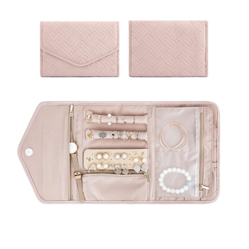 Foldable Traveling Jewelry Pouch Foldable Traveling Jewelry Pouch