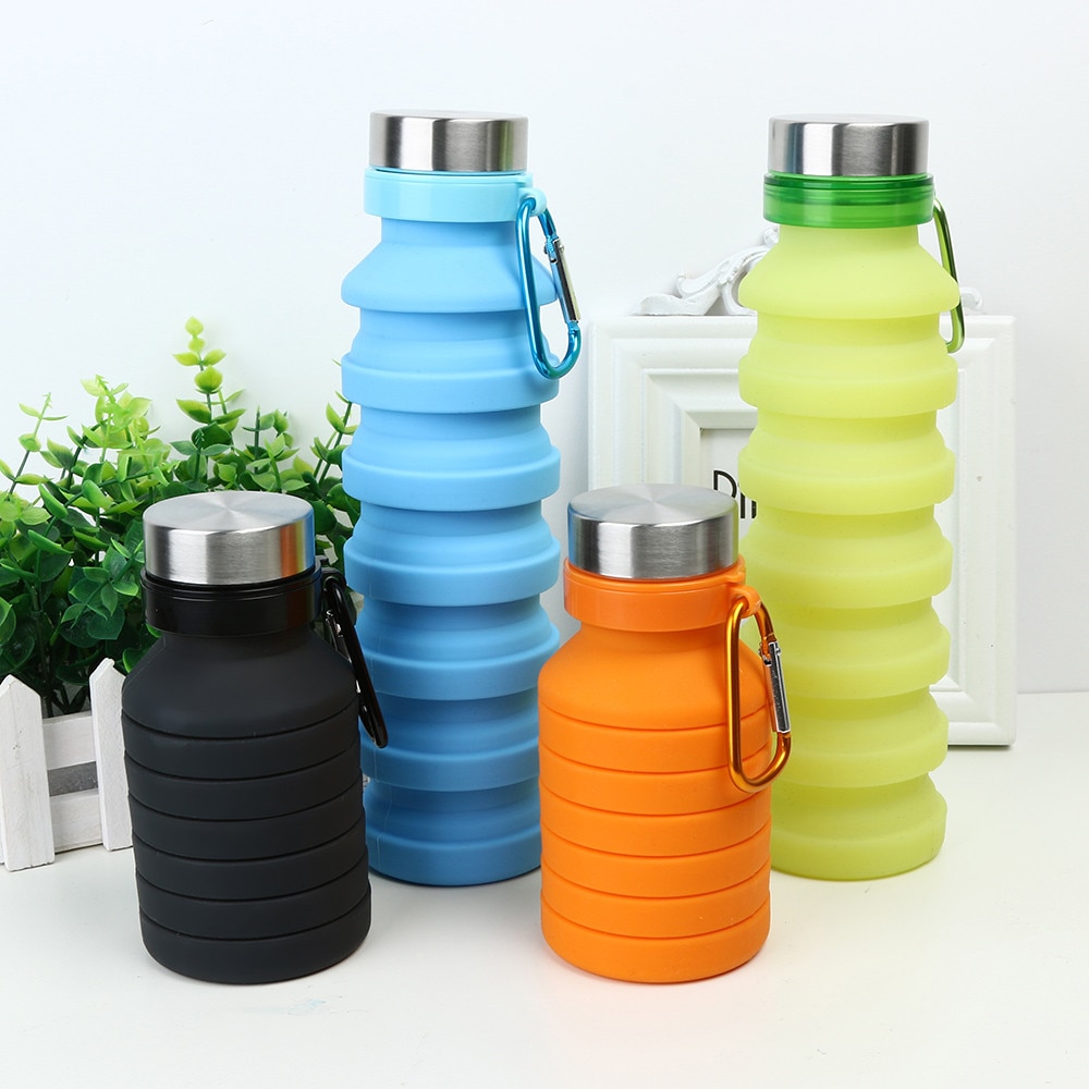 Foldable Water Bottle Silicone Foldable Water Bottle Silicone