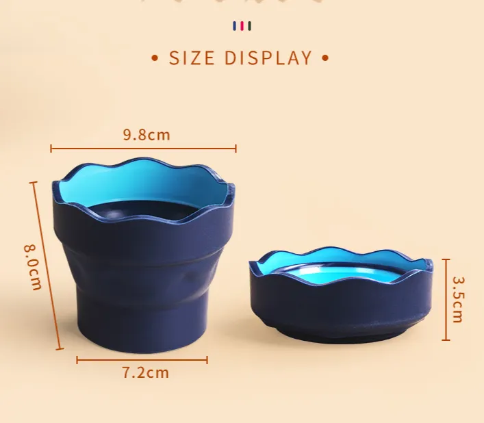 Foldable Water Cup for Painting Foldable Water Cup for Painting