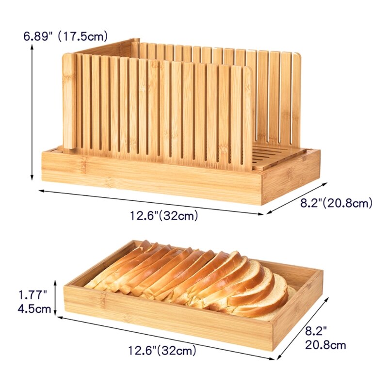 Foldable Wood Bread Slicer Foldable Wood Bread Slicer