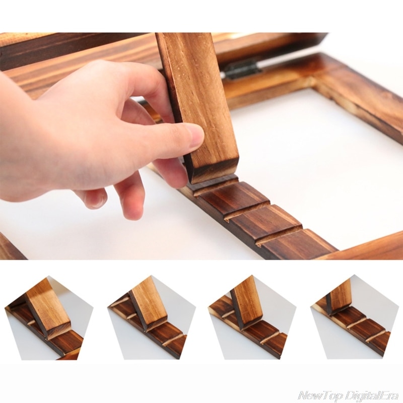 Foldable Wooden Book Holder