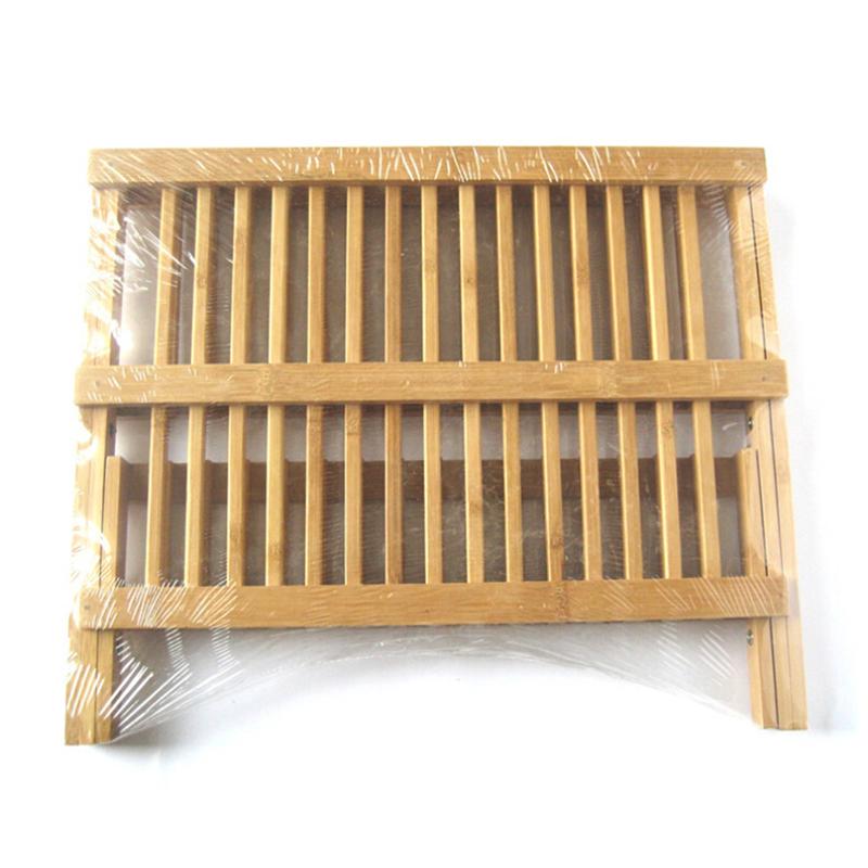 Foldable Wooden Dish Drying Rack Foldable Wooden Dish Drying Rack