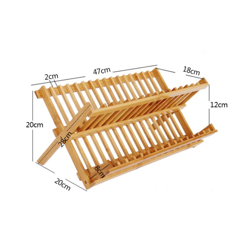 Foldable Wooden Dish Drying Rack Foldable Wooden Dish Drying Rack