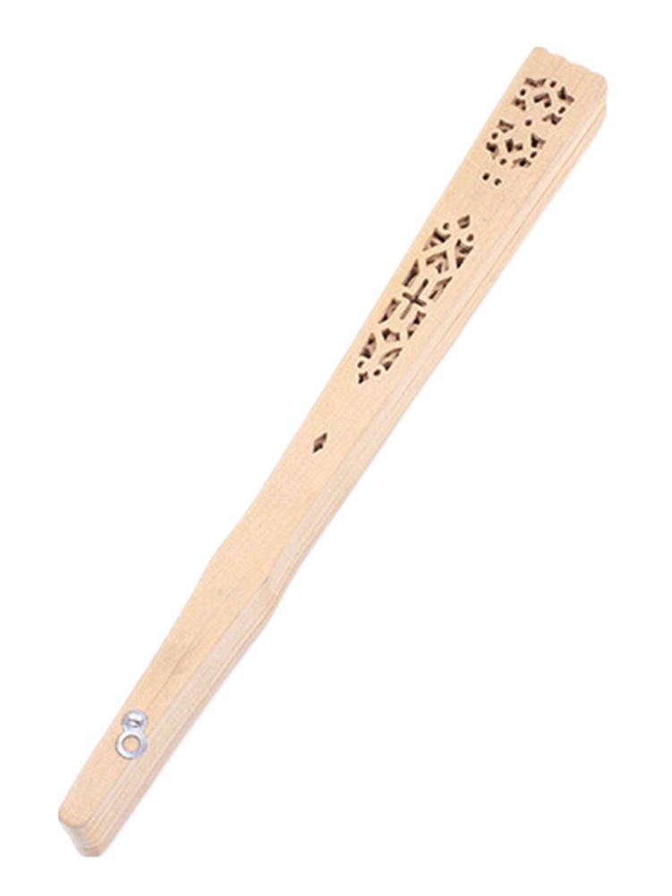 Foldable Wooden Hand Held Fan