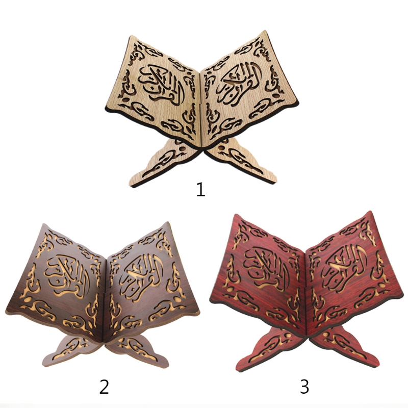 Foldable Wooden Quran Book Stand