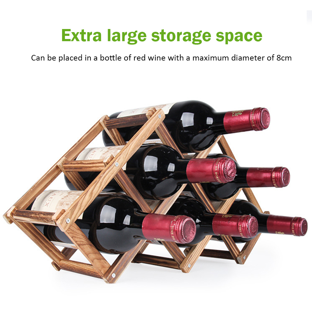 Foldable Wooden Wine Holder Foldable Wooden Wine Holder