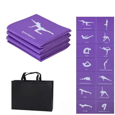 Foldable Yoga Mat Non-Slip Fitness Mats