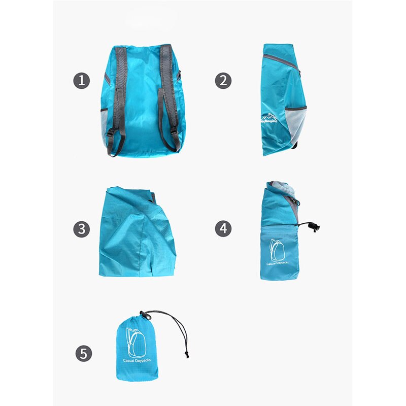 Folding Backpack Portable Waterproof Bag
