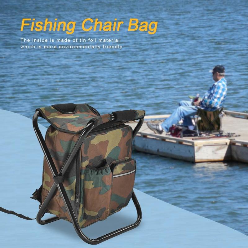 Folding Camping Chairs Insulated Backpack