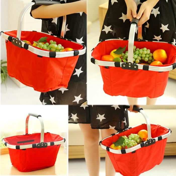 Folding Collapsible Shopping Basket