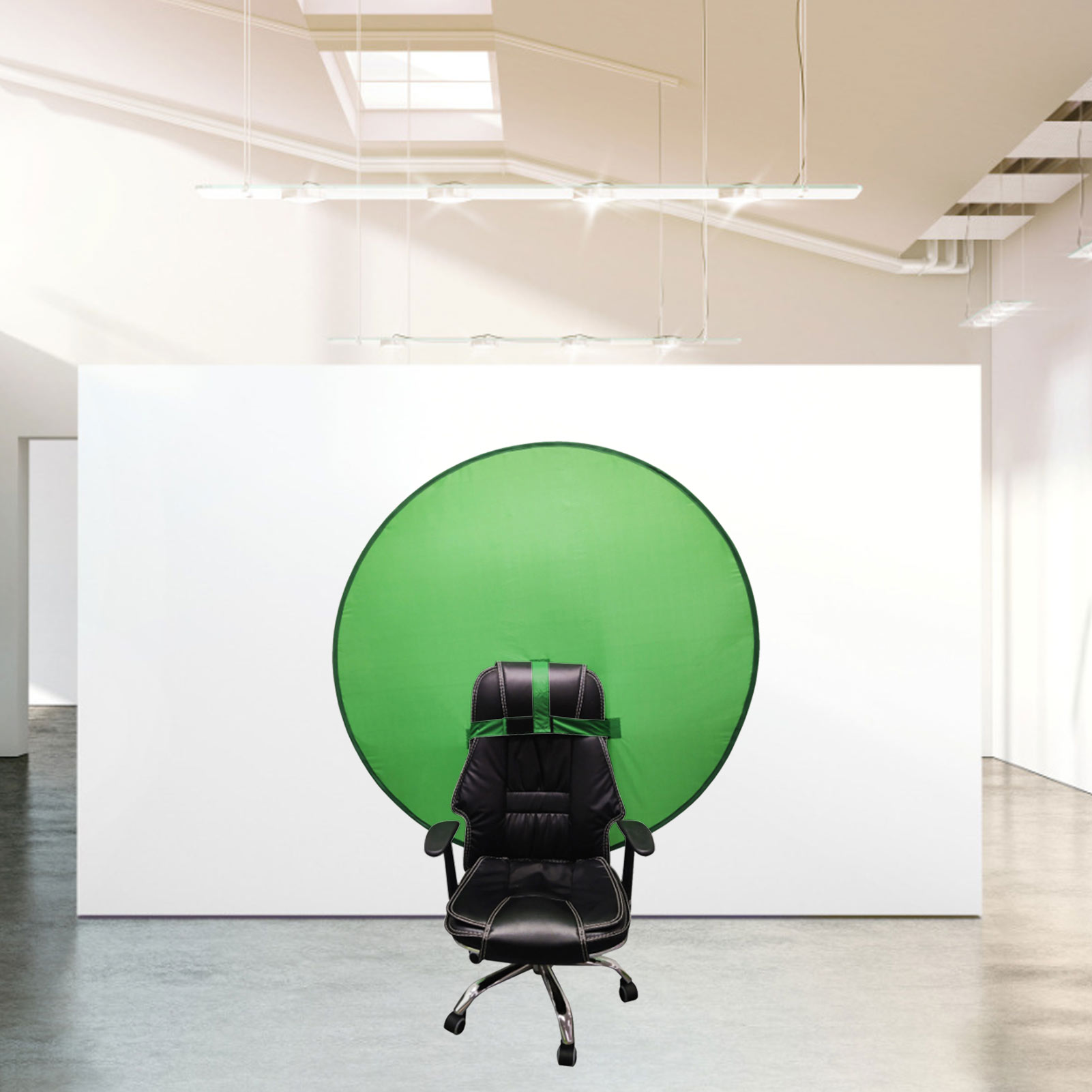 Folding Green Screen for Chair Portable Backdrop Folding Green Screen for Chair Portable Backdrop